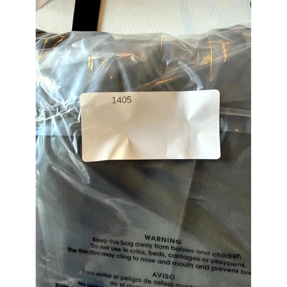 Perry Ellis Portfolio Crop Pants Men 40x29 Gray Pleated Front Classic Cuffed Hem